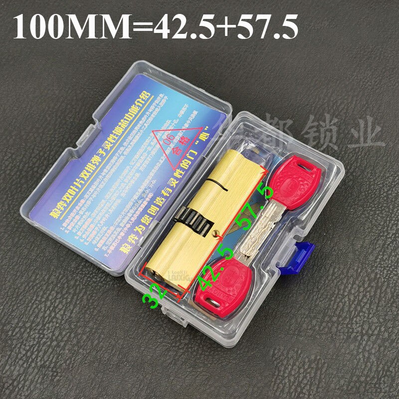 10 tooth Lock cylinder Anti-theft door lock outdoor door lock cylinder 10 tooth lock cylinder 10 gear lock living room door lock - KiwisLove