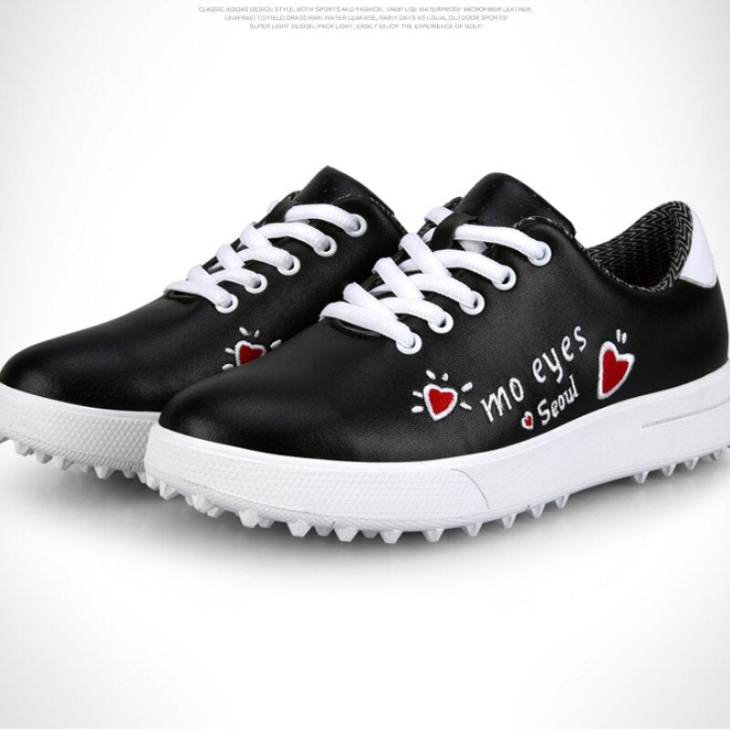 PGM kids sneakers Waterproof Golf Shoes Girls Light Weight Soft and Breathable Universal Outdoor Camping Sports Shoes XZ121 - KiwisLove