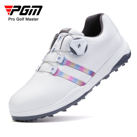 PGM Women Golf Shoes Waterproof Anti-skid Women&#39;s Light Weight Soft Breathable Sneakers Ladies Casual Knob Strap Sports XZ208 - KiwisLove