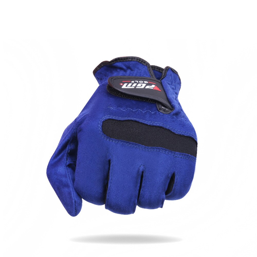 PGM Men Golf Gloves Blue Superfiber Cloth Sport Hand Glove Wear Single Left Right Handed Breathable Skid-proof Protective ST004 - KiwisLove