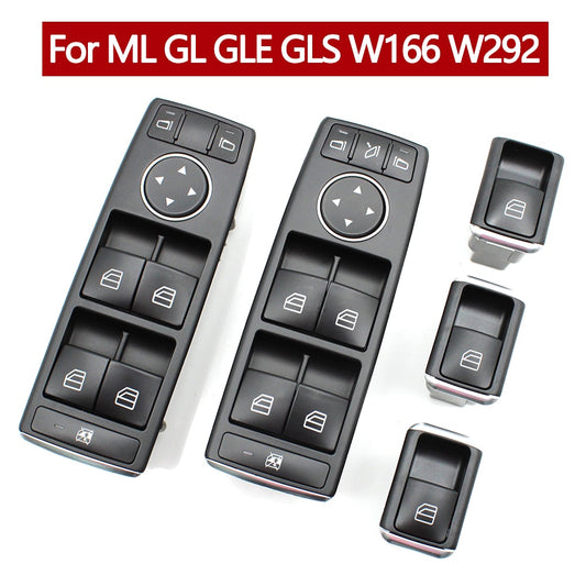 Electronic Power Master Window Control Switch Regulator For Mercedes Benz ML GL GLE GLS Class W166 W292 1669054300 1669054400 - KiwisLove