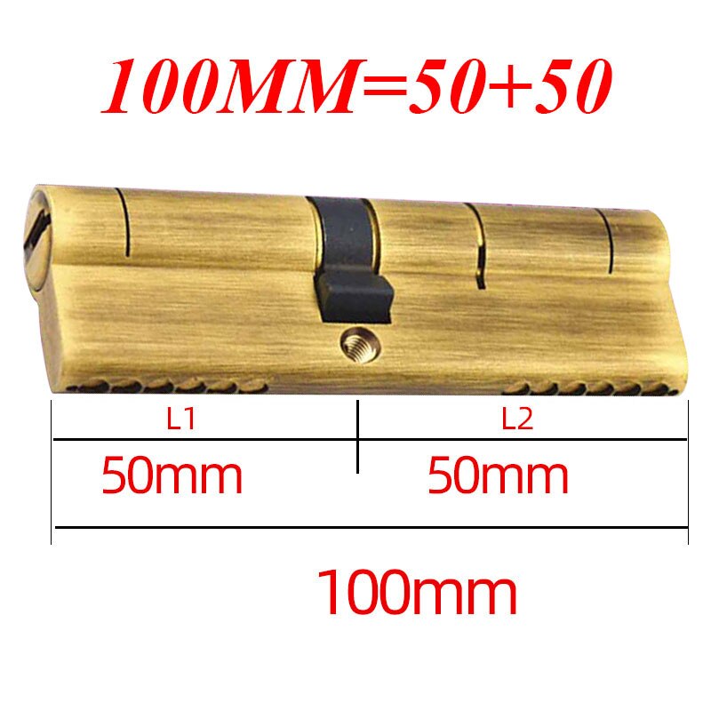 European standard cylinder lock cylinder door lock key lock anti-theft door lock entry door cylinder lock outdoor door lock - KiwisLove