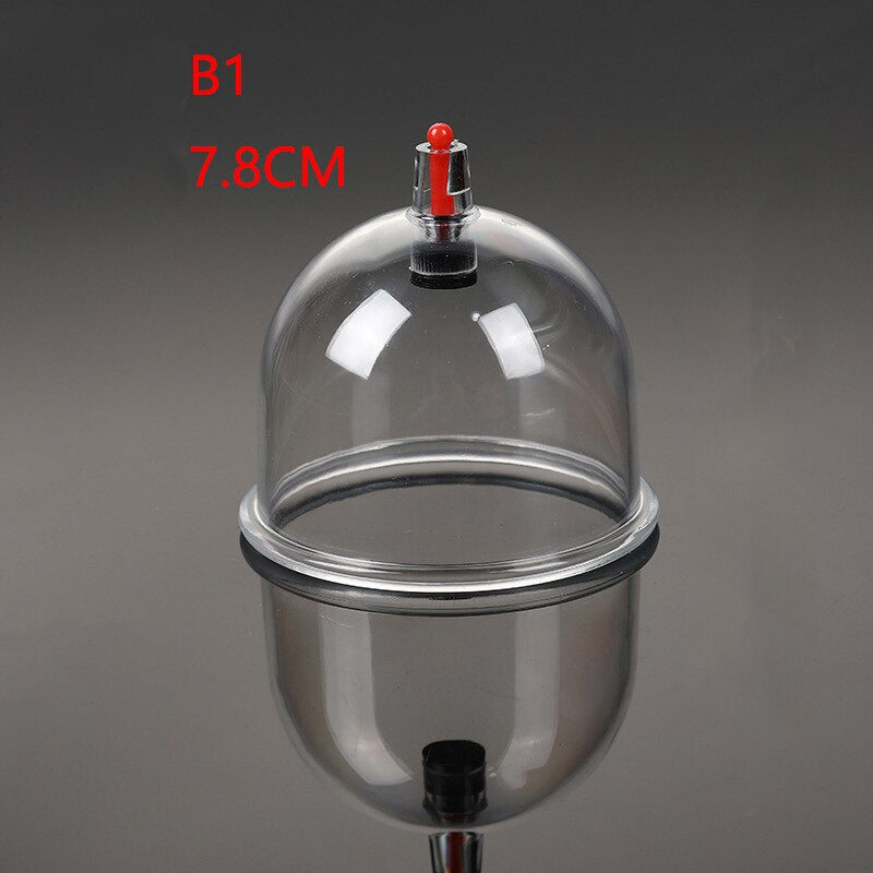 1pcs Vacuum Cupping Massage Jar Cans Chinese Medicine Physiotherapy Anti-Cellulite Suction Cups Body Massager Healthy Care - KiwisLove