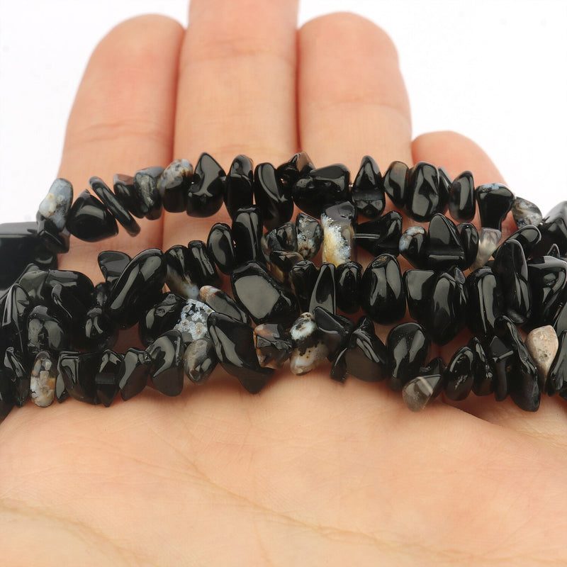 Natural Stone Irregular Freeform Chip Gravel Beads Turquolses Lapis Lazuli Agates Quartz Beads for Jewelry Making DIY Bracelet - KiwisLove