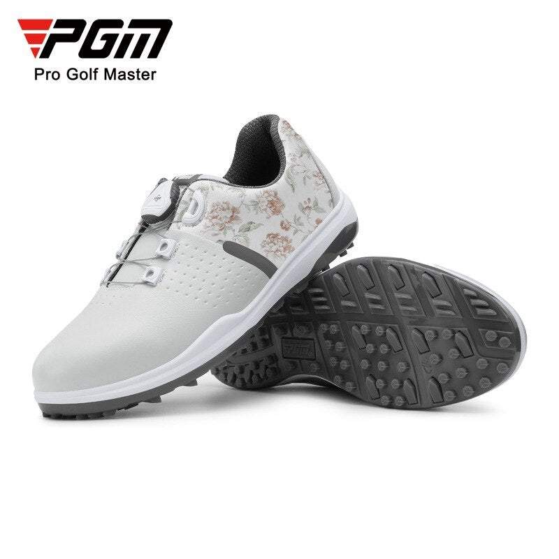 PGM Women Golf Shoes Waterproof Anti-skid Women&#39;s Light Weight Soft Breathable Sneakers Ladies Knob Strap Sports Shoes XZ234 - KiwisLove