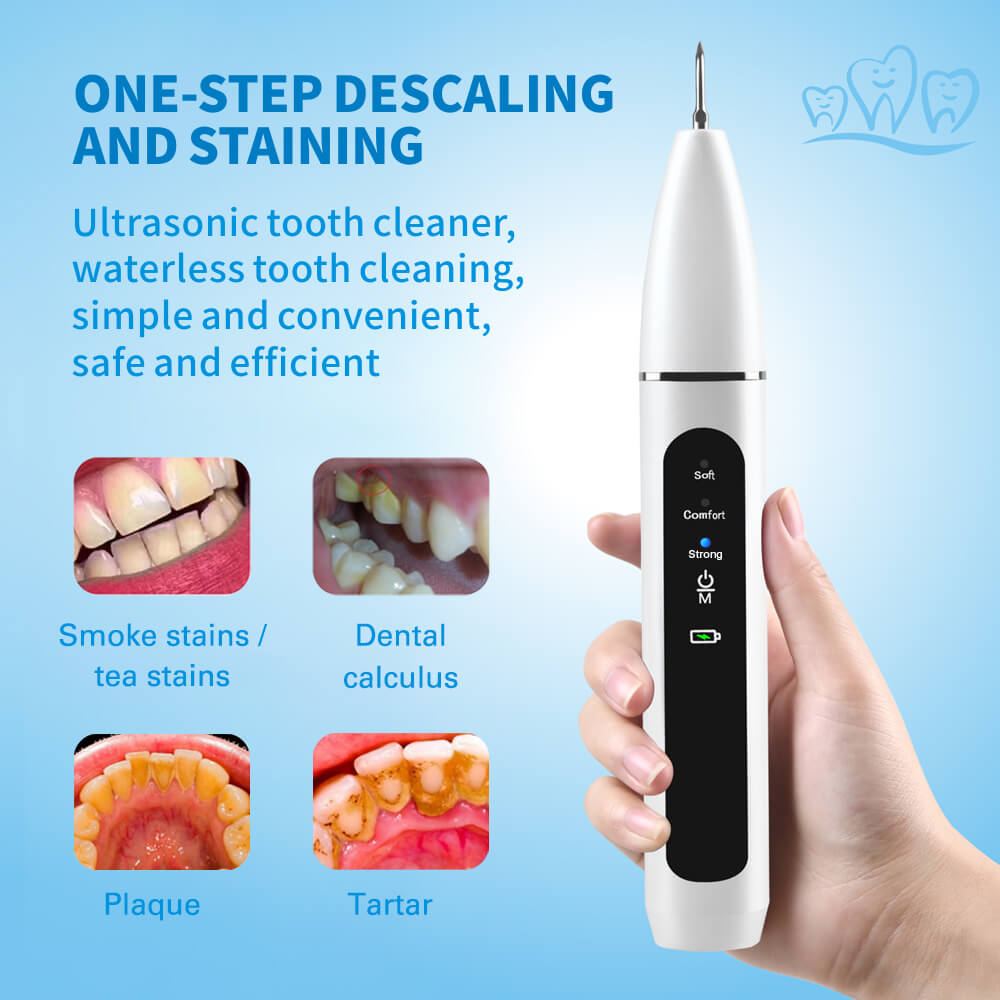Home Use Ultrasonic Dental Scaler For Teeth Tartar Stain Tooth Calculus Remover - KiwisLove