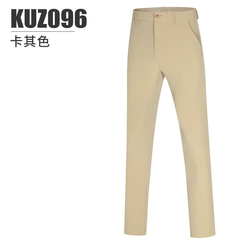 PGM Autumn Winter Men&#39;s Pants Golf Clothing Outdoor Sports Breathable Quick-drying Sunscreen Trousers Golf Wear KUZ096 - KiwisLove