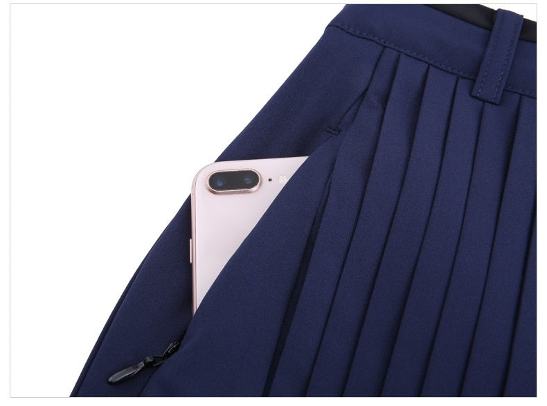 PGM Women Golf Short Skirt Female Summer Breathable Quick-drying Girl Elastic Back Waistband Pleated Skirt Lady Clothing QZ075 - KiwisLove