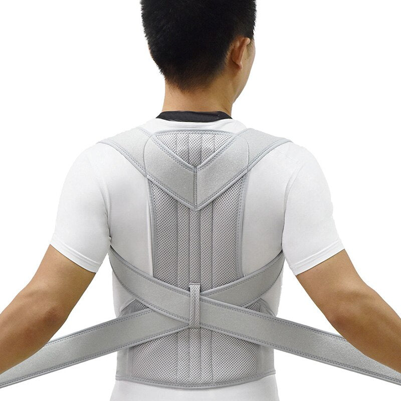 New Upper Back Posture Corrector Posture Clavicle Support Corrector Back Straight Shoulders Brace Strap Correctpor - KiwisLove