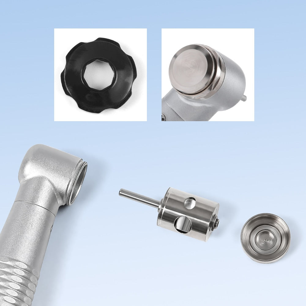 Dental High Speed Handpiece Turbine 2 /4 Hole Standard Push Button 1 Way Spray Apply Bur 1.6mm - KiwisLove