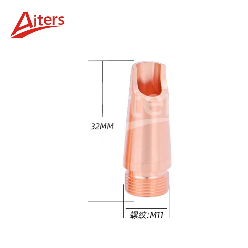 Laser Welding Nozzle Wire Sending Nozzle for WSX Laser Welding Machine Parts M11*0.75x12x32mm - KiwisLove