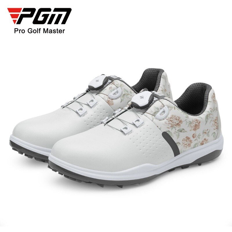 PGM Women Golf Shoes Waterproof Anti-skid Women&#39;s Light Weight Soft Breathable Sneakers Ladies Knob Strap Sports Shoes XZ234 - KiwisLove