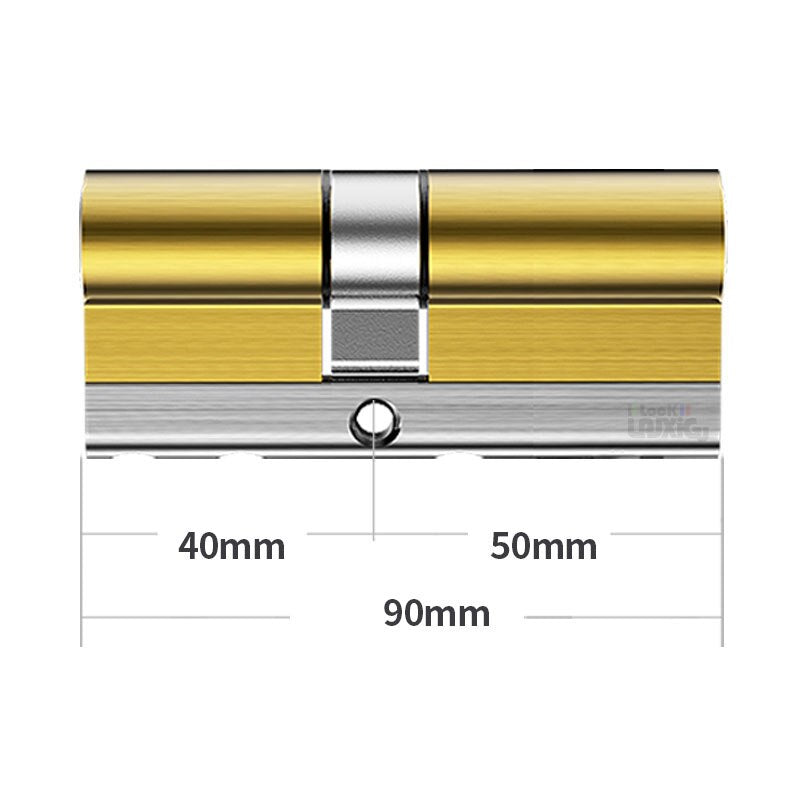 Common lock cylinders Cylinder lock for entrance door Outdoor door lock Key lock Cylinder door lock 10 colorful keys - KiwisLove