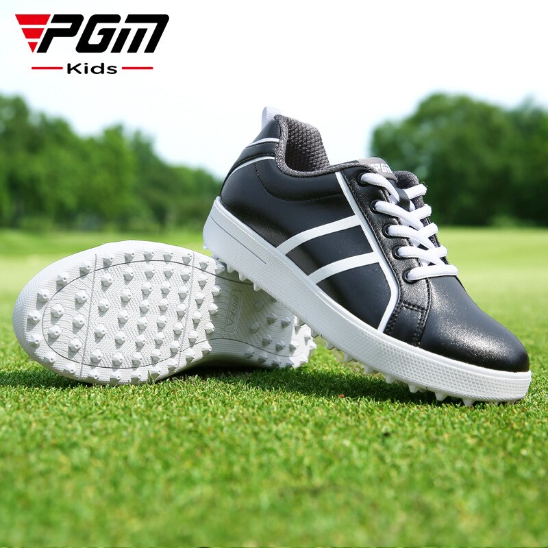 PGM Children&#39;s Golf Shoes Waterproof Anti-skid Teenager Light Weight Soft and Breathable Sneakers Boys Girls Sports Shoes XZ220 - KiwisLove