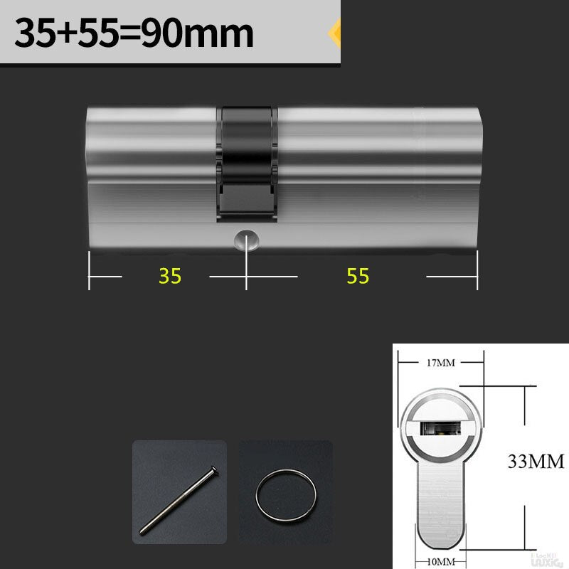 Common standard lock cylinders, cylinder locks for entry doors,  key locks.outdoor door locks,Cylinder door lock  8 alloy keys - KiwisLove