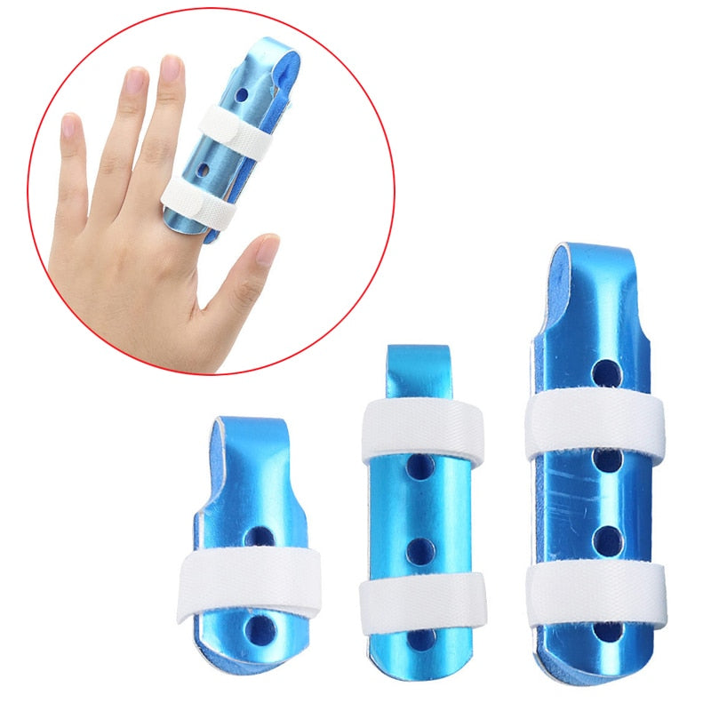 Mallet Aluminum &amp; Foam Support Brace Finger Splint Hand Trigger Broken Finger/Sprain/Fracture/Pain Relief/ Joint Immobilization - KiwisLove