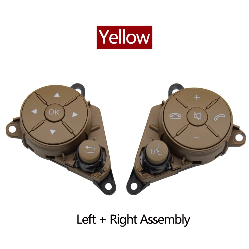 Car Steering Wheel Buttons Switch Cover Trim Repair Kit For Mercedes Benz 204 C Class GLK X204 E Class W212 - KiwisLove