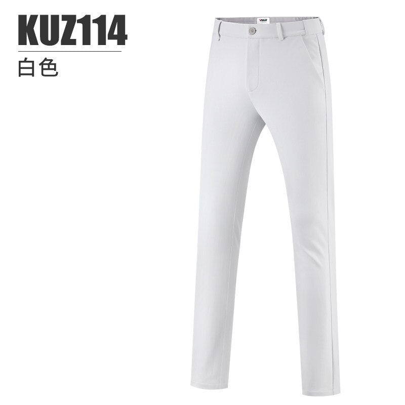 PGM Men Golf Pants Men's Autumn And Winter Sports Pants Waterproof High Elastic Trouser Golf Wear Men Clothing XXS-XXXL KUZ114 - KiwisLove