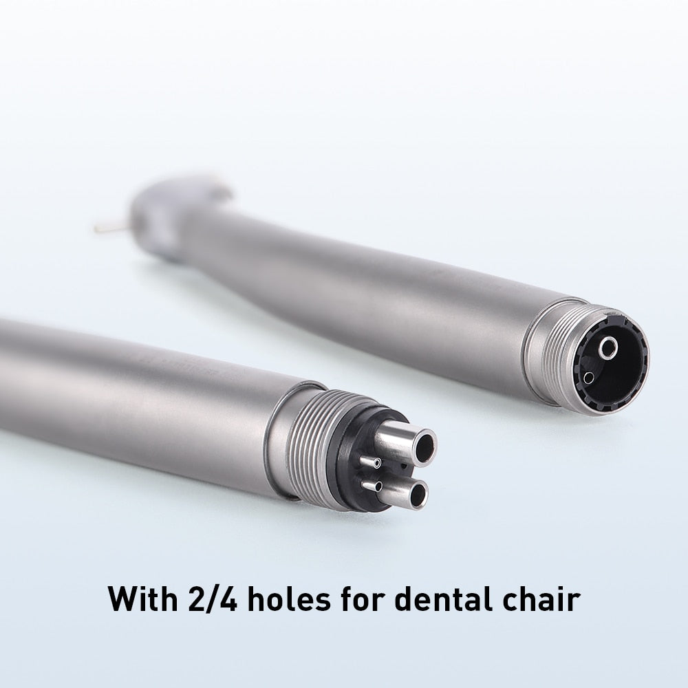 Dental Handpiece LED High Speed Ceramic Bearing Push Button Standard Head 4 Spray Stainless JD008A1-SP M4/B2 Ceramic Rotor A - KiwisLove