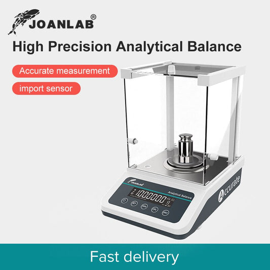 JOANLAB Precise Balance Lab Digital Balance Precision Scale Electronic Analytical Balance Range: 120/220g Resolution: 0.0001g - KiwisLove
