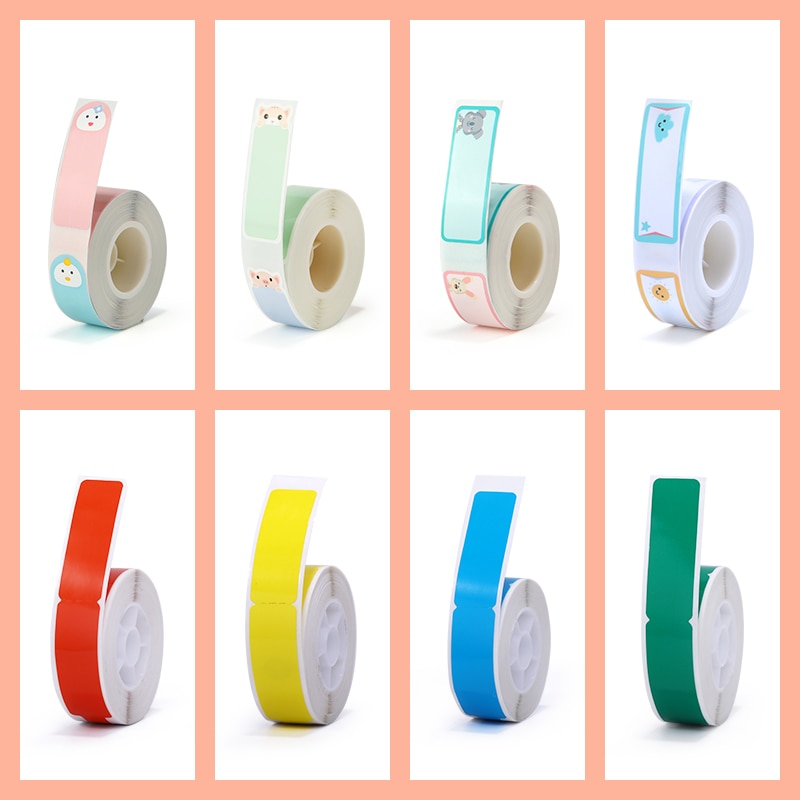 Niimbot D11 D110 D101 Mini Thermal Label Printer Paper Waterproof Anti-Oil Printing Label No Glue Scratch-Resistant Tape Sticker - KiwisLove