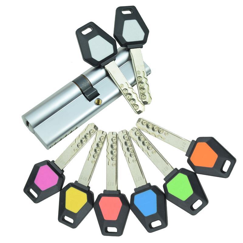 European standard cylinder lock cylinder door lock anti-theft door lock entry door cylinder lock outdoor door lock key lock - KiwisLove