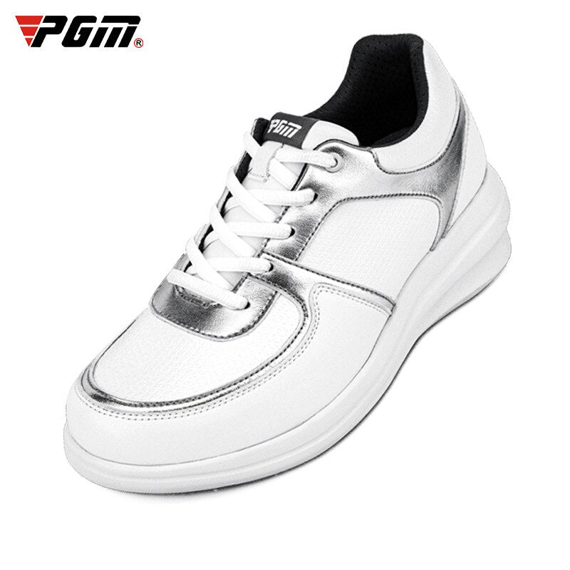 PGM Women&#39;s Golf Shoes High top Waterproof Breathable ladies inner heightened Women Sports Golf Course Non-slip Sneakers XZ148 - KiwisLove