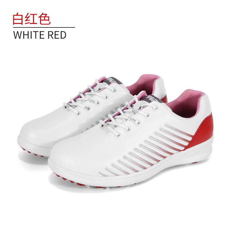PGM Golf Shoes Womens Waterproof Microfiber Anti-Slip Golf Shoes Breathable Sports Sneakers Ultra-Light Leisure Trainers XZ156 - KiwisLove
