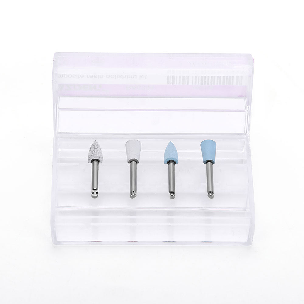 4pcs/Kit Dental Composite Resin Silicone Polisher RA 0304 For Low Speed Handpiece - KiwisLove