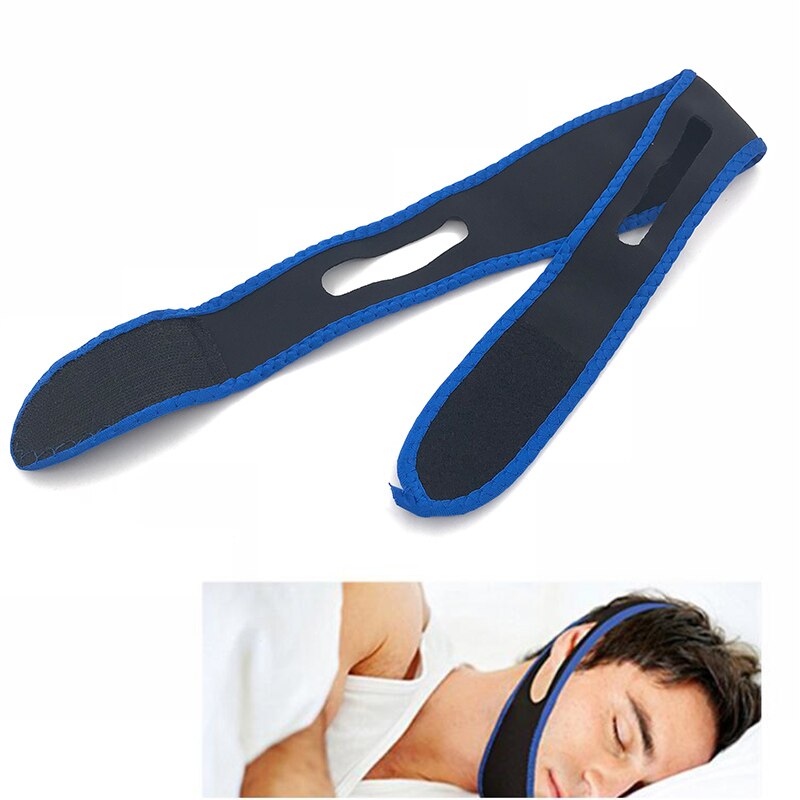 1pc Anti Snoring Belt Triangular Chin Strap Mouth Guard Gifts For Women Men Better Breath Health Bandage Unisex - KiwisLove