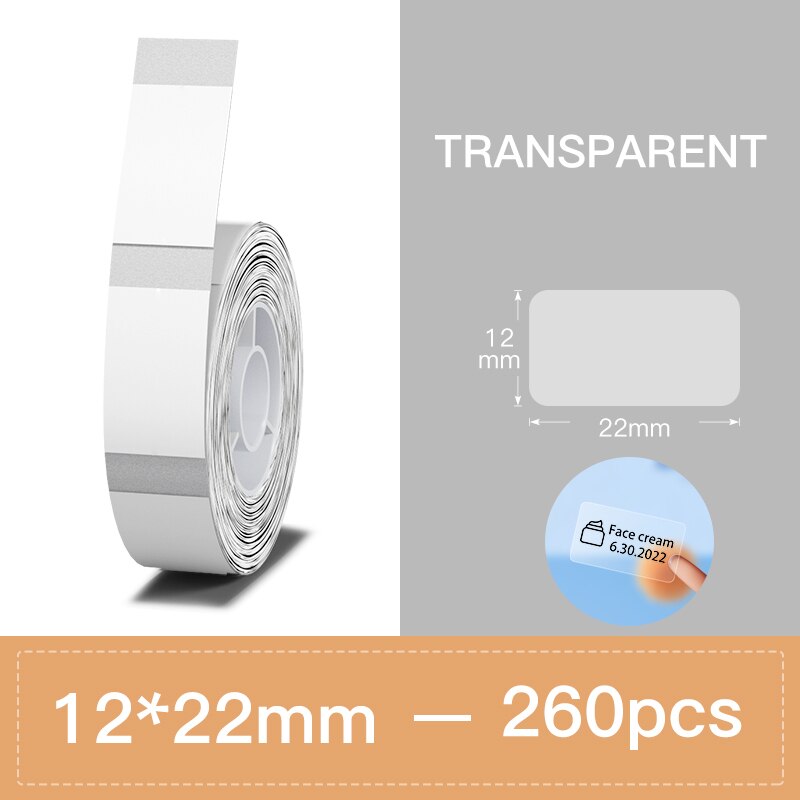 Niimbot Pocket Printer Labels Tape Printer Maker for Stickers D110 D11 D101 Labeling Self-adhesive Label Paper For Home Office - KiwisLove