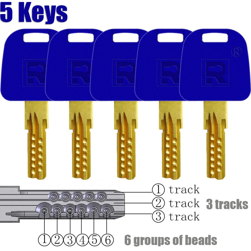 All locks use the same key, one key opens all locks Lock cylinder Door cylinder lock  Outdoor door lock  Cylinder lock Door lock - KiwisLove