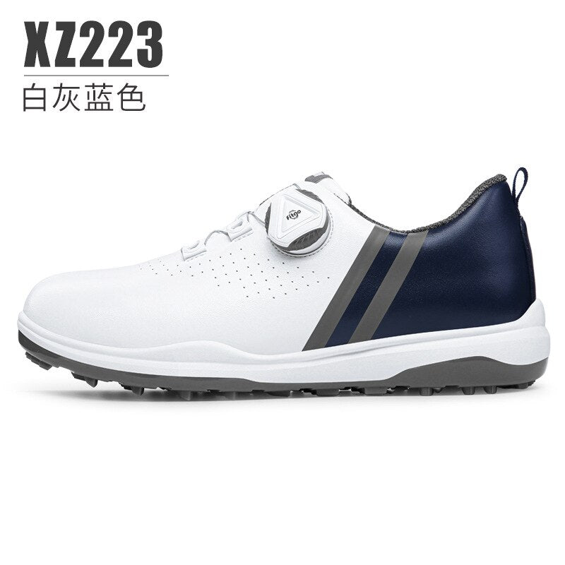 PGM Women Golf Shoes Waterproof Anti-skid Women's Light Weight Soft Breathable Sneakers Ladies Casual Knob Strap Sports XZ223 - KiwisLove