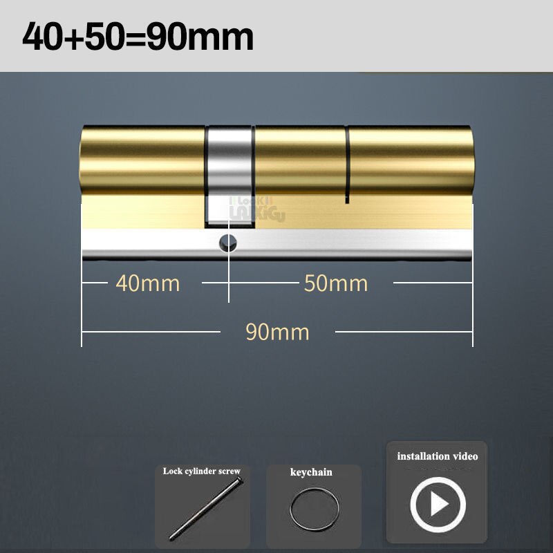 European standard lock cylinders Outdoor door locks,cylinder locks for entry doors, Cylinder door lock cylinder 8 keys lock core - KiwisLove