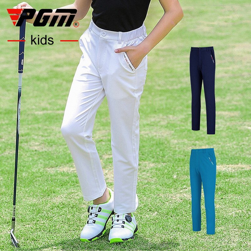 PGM Boy&#39;s Golf Pants Spring Autumn Quick Dry Sweatpants Children&#39;s Casual Trousers KUZ120