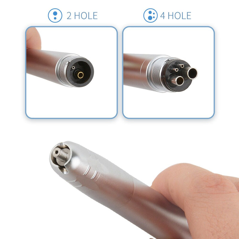 Dental Air Scaler Handpiece 2 / 4 Holes With Tips G1,G2,P1 - KiwisLove