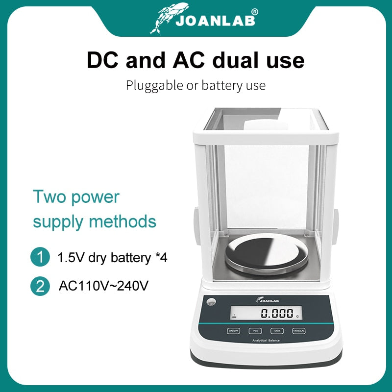 Digital Analytical Balance Laboratory Scales Microbalance Electronic Precision Balance Scale 200g 300g Range 0.001g Resolution - KiwisLove