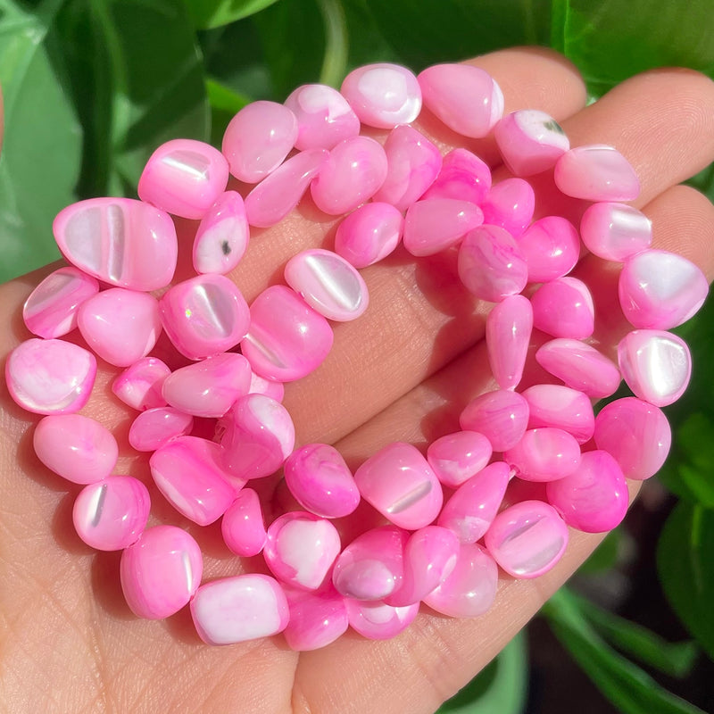 Natural Shell Beads Colorful Irregular Mop Mother of Pearl Loose Spacer Beads for Jewelry Making DIY Charm Bracelet Necklace - KiwisLove