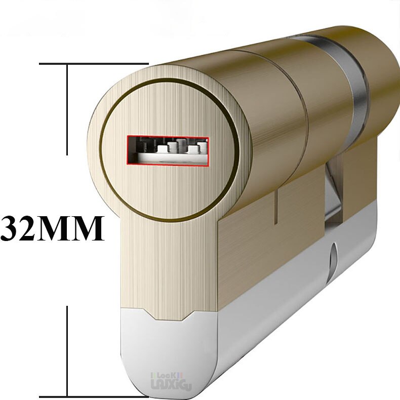Common lock cylinders Cylinder lock for entrance door Outdoor door lock Key lock Cylinder door lock 10 colorful keys - KiwisLove