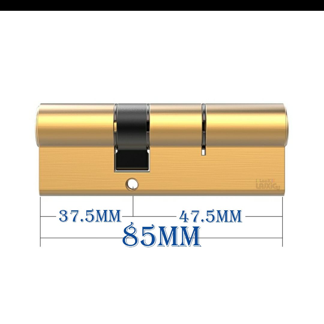 Common lock cylinders Cylinder lock for entrance door Outdoor door lock Cylinder door lock 7 colorful keys Key lock - KiwisLove