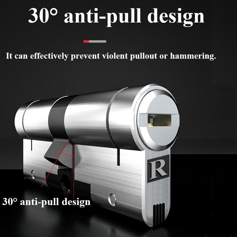 European standard high quality Lock cylinder Door cylinder lock  Outdoor door lock Cylinders for locks Cylinder door Door lock - KiwisLove