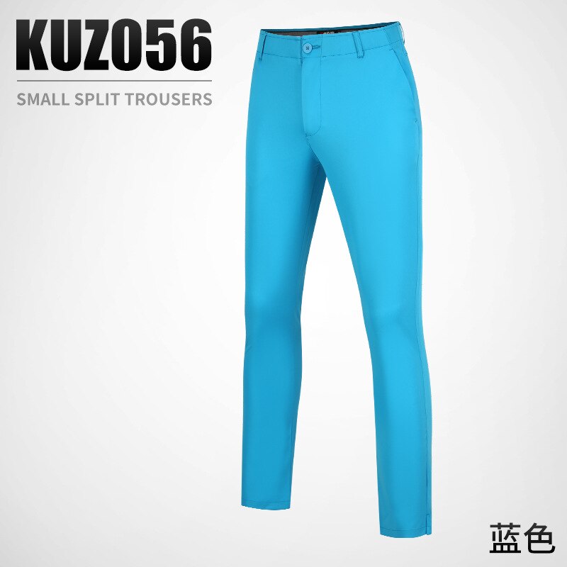 PGM Men&#39;s Golf Pants Summer Pants Ultra-Stretch Outdoor Sports Pants Waist Elastic Band Comfortable Gold Wear Apparel Clothing - KiwisLove