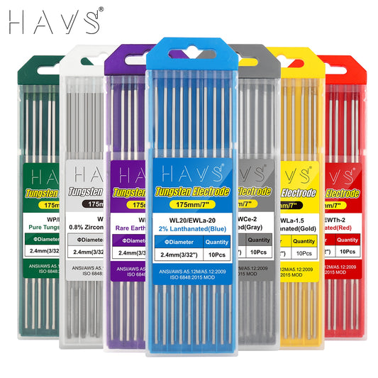 Professional Tungsten Electrodes TIG Welding Rods  1.0 1.6 2.4 3.2mm WL20 WT20 WC20 WL15 WZ8 WP WR Low Temperature - KiwisLove