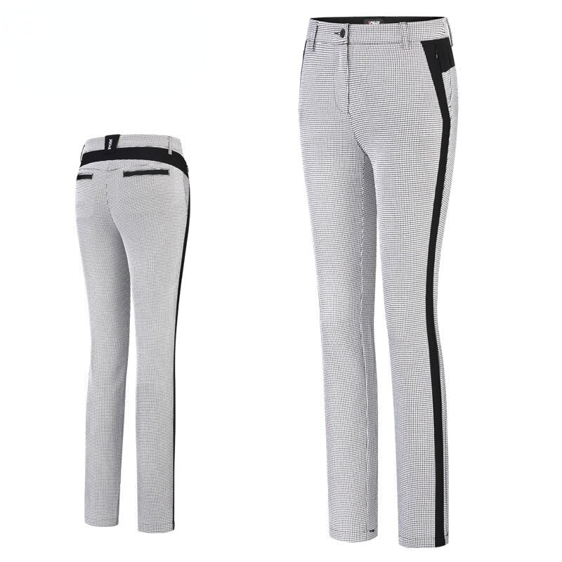 PGM Autumn Golf Clothing Women Plaid Pants Winter Sports Trousers Women&