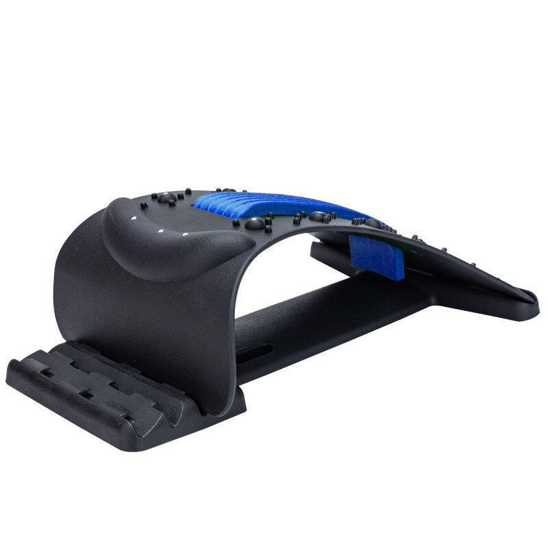 Magnetotherapy Neck Massage Stretcher Support Back Spine Pain Relief Chiropractic Lumbar Relief Back Stretcher Fitness Equipment - KiwisLove