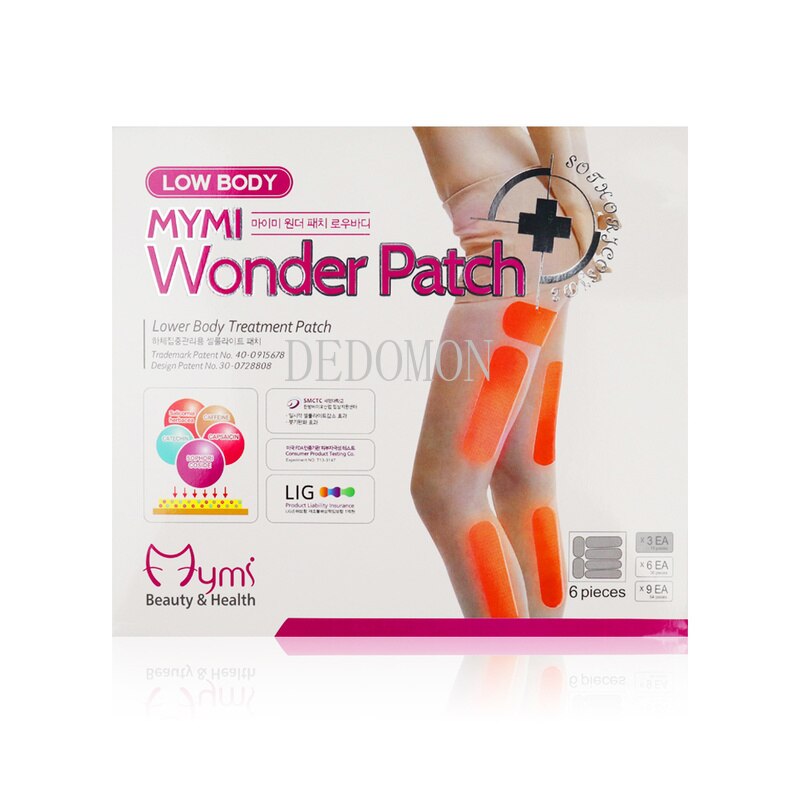 18pcs Mymi Slimming Wonder Patch for Legs Arm Slim Patch Weight Loss Fat Burning Anti Cellulite Lose Weight Patches Leg Fat - KiwisLove