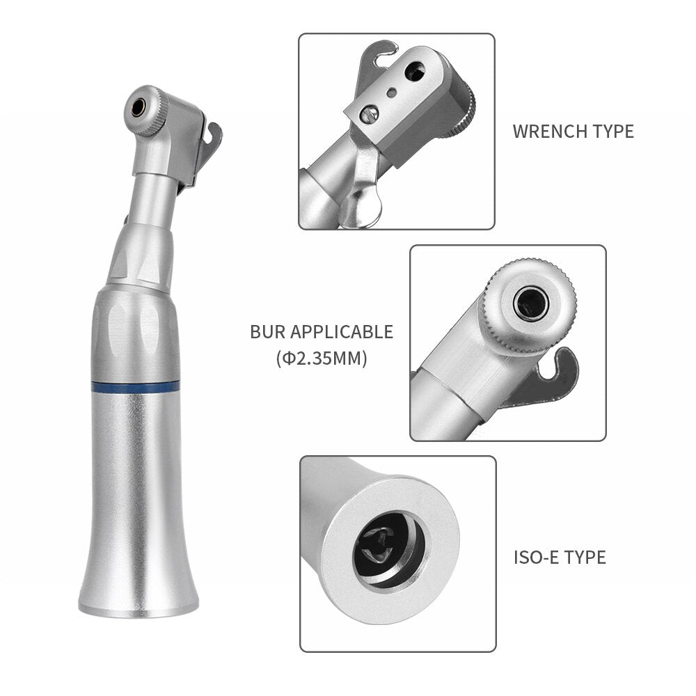 Dental High &amp; Low Speed Handpiece Kit Standard Push Button Single Way Water Spray E-type Air Motor M4 / B2 Whole Set - KiwisLove