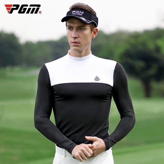 PGM Golf T Shirt Men&#39;S Shirts Summer Short Sleeved Tops Men Breathable Elastic Uniforms Golf Clothing Size M-XXL YF228 - KiwisLove