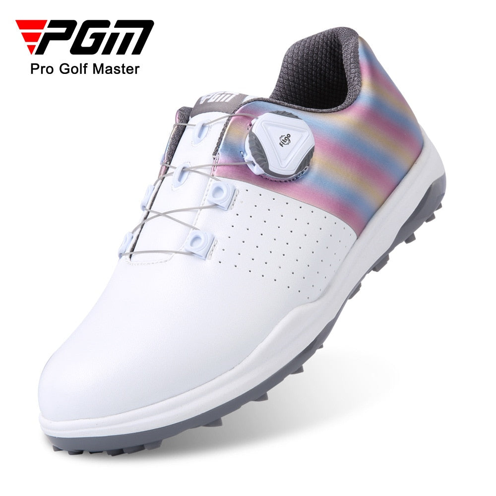 PGM Women&#39;s Golf Shoes Anti-slip Sneakers Fleece Lining Women&#39;s Sports Shoes Autumn Winter Ecco Waterproof Casual Wear XZ197 - KiwisLove