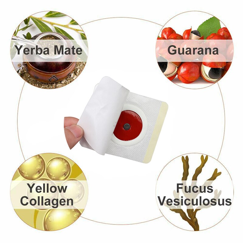 10/60pcs Slim Patch Navel Sticker Slimming Fat Burning Weight Lose Cellulite Fat Burner Detox Adhesive Sheet Body Shaping Patch - KiwisLove